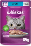 Whiskas alimento húmedo para gatos Atún Fillets con 24 sobres baja de precio