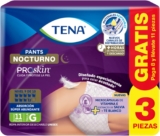 Pants nocturno Tena talla G con 8 piezas + 3 de regalo bajan a un gran precio
