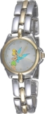 Reloj de pulso para mujer Disney Campanita con correa de metal baja de precio
