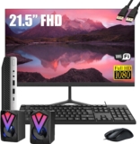 Mini PC HP ProDesk 600 G3 con Core i5, 16 GB de RAM y 256 GB de SSD reacondicionada con monitor, mouse, teclado y bocinas incluidas baja a un gran precio