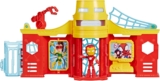 Set de juego Torre Stark con figura de Iron Man serie Spidey and his Amazing Friends baja a un gran precio