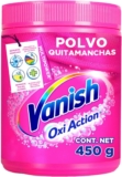 Polvo Quitamanchas Vanish Oxi Acción de 450 gr baja a un gran precio