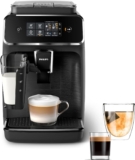 Cafetera Philips Latte Go 2200 con molino y espumador de leche en su precio más bajo