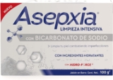 Jabón en barra Asepxia Limpieza Intensiva Bicarbonato de Sodio 100 g en su precio más económico