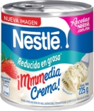 Media crema Nestlé reducida en grasa lata de 225 gr baja a un excelente precio