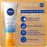 Protector solar facial Nivea Sun Control Brillo baja a su menor precio