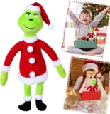 Muñeco de peluche Grinch de Navidad baja a un precio buenísimo