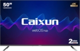 Pantalla LED Caixun Smart TV 4K UHD de 50 pulgadas en su precio histórico más bajo