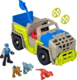 Juguete Imaginext Jurassic World vehículo rastreador de dinosaurios baja a su menor precio