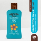 Loción protectora solar ultra light Hawaiian Tropic Island Sport 60 ml baja a un muy buen precio