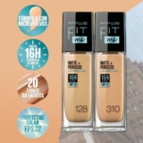 Base de maquillaje Maybelline Fit Me Matte + Poreless baja de precio