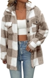 Oferta flash: abrigo sherpa para mujer baja a un excelente precio