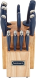 Oferta flash: juego de cuchillos de cocina Cuisinart Color Pro Collection con base baja a su menor precio