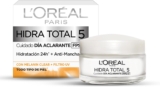 Liquidación en crema aclaranta Loréal Paris Hidra total 5 baja a un super precio