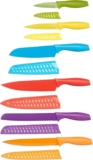 Juego de 6 cuchillos de cocina Amazon Basics bajan a un excelente precio