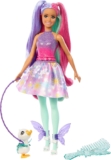 Muñeca Barbie a Touch of Magic Rocki con falda peplum baja a un gran precio