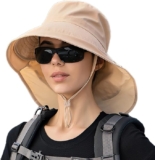 Sombrero de ala ancha plegable de malla transpirable en varios colores en su precio más bajo