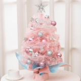 Liquidación de arbolito de Navidad de escritorio rosa sakura baja a un gran precio