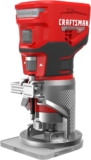 Herramienta eléctrica inalámbrica Craftsman enrutador de base fija baja de precio