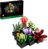 Set de construcción Lego Botanicals colección de flores Suculentas baja a su menor precio