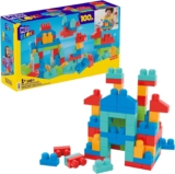 Juguete de construcción Mega Bloks caja con 100 piezas baja a su menor precio