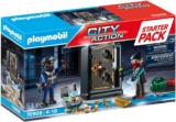Set Playmobil City Action Starter Pack ladrón de caja fuerte y policía en su precio más bajo