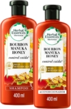 Paquete shampoo y acondicionador Control Caída Herbal Essences Bio Renew Bourbon Manuka Honey de 400 ml bajan de precio