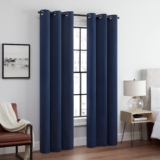 Juego de 2 cortinas black out con aislamiento térmico bajan de precio