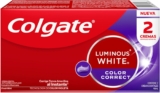 2 pack pasta dental blanqueadora Colgate Luminous White Color Correct en su precio más económico
