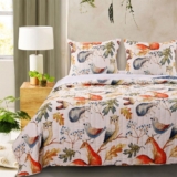 Juego de edredón para cama matrimonial Willow Quilt baja a su menor precio