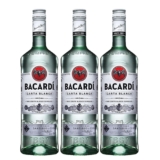 3 pack ron Bacardí blanco de 980 ml bajan a un excelente precio