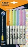 Juego de 6 marcadores de texto BIC Marking en colores pastel baja a su menor precio