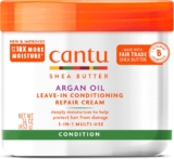 Crema acondicionadora y reparadora de cabello Cantu Shea Butter Argan Oil baja de precio