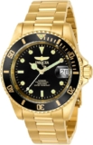 Reloj de buceo para hombre Invicta Pro Diver con correa dorada baja a un tremendo precio