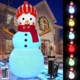 Oferta flash: muñeco de nieve inflable con iluminación LED baja a su menor precio