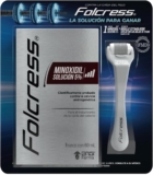 Tratamiento anticaída del cabello Folcress Minoxidil con rodillo estimulador bajan a su menor precio