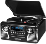 41% de descuento en Victrola reproductor de tocadiscos, CD, MP3, Bluetooth y radio estilo vintage + 6 msi
