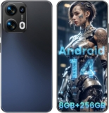 Celular Android dual SIM con pantalla de 6.6 pulgadas, 8 GB de RAM y 256 GB de capacidad en su precio más económico