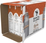 Caja de leche deslactosada Santa Clara con 12 litros baja de precio