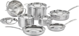 Cuisinart MultiClad Pro batería de cocina de acero inoxidable de 12 piezas baja a un gran precio
