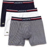Lacoste juego de 3 bóxers de algodón para hombre bajan a un gran precio