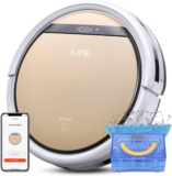 Aspiradora robot y trapeador automático Ilife V5s Plus con control por app baja a un excelente precio