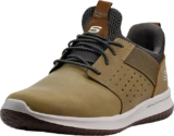Tenis casuales de piel para hombre Skechers Delson-Axton bajan de precio