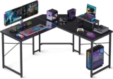 Escritorio gamer en forma de L baja a un gran precio
