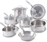 Oferta flash: batería de cocina T-Fal Gourmet de acero inoxidable con 11 piezas