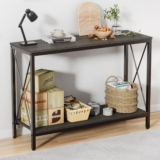 Consola recibidor de madera y metal baja a su menor precio