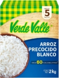 Arroz precocido Verde Valle de 2 kg baja a un gran precio con varios descuentos