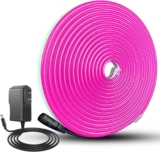 Tira de luz LED Neón de 5m con control remoto e impermeable baja a un super precio