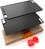 Nutrichef plancha parrilla reversible de hierro fundido baja a su menor precio