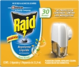 Repelente líquido contra mosquitos Raid kit con aparato + repuesto aroma naranja de nuevo baja de precio